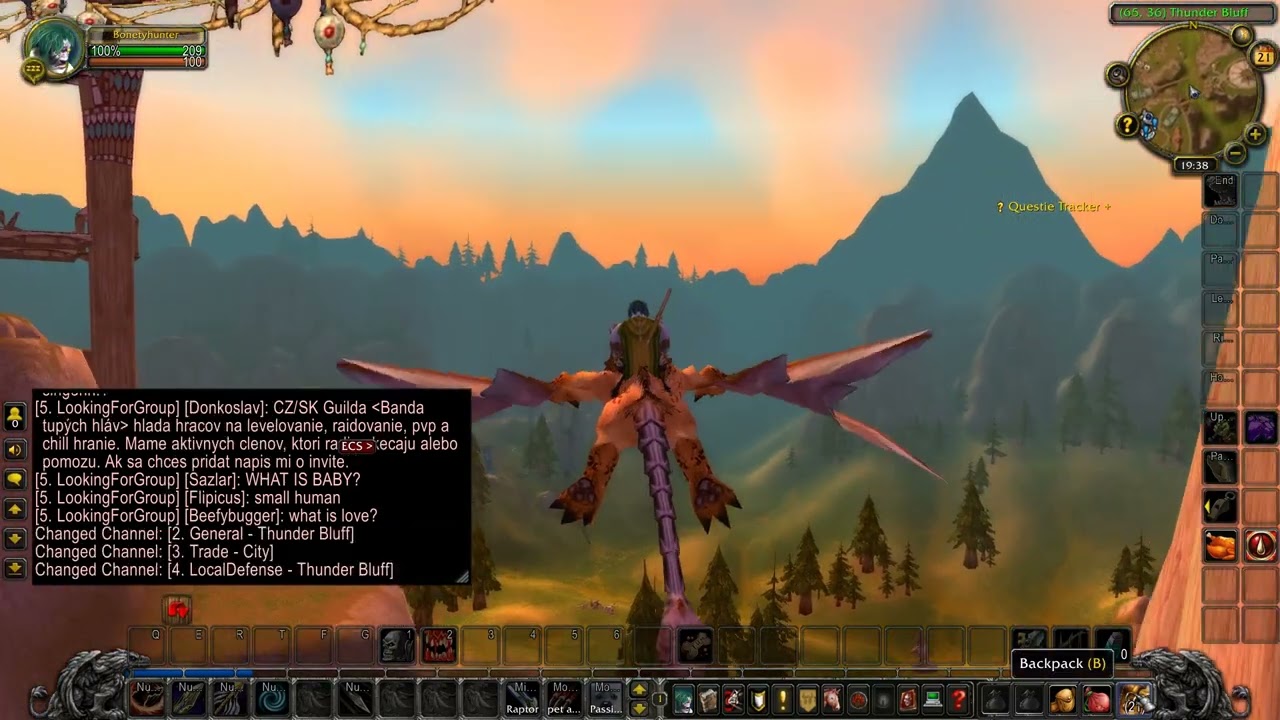 Wow Cata Classic Lets PLay Undead Hunter Episode 2