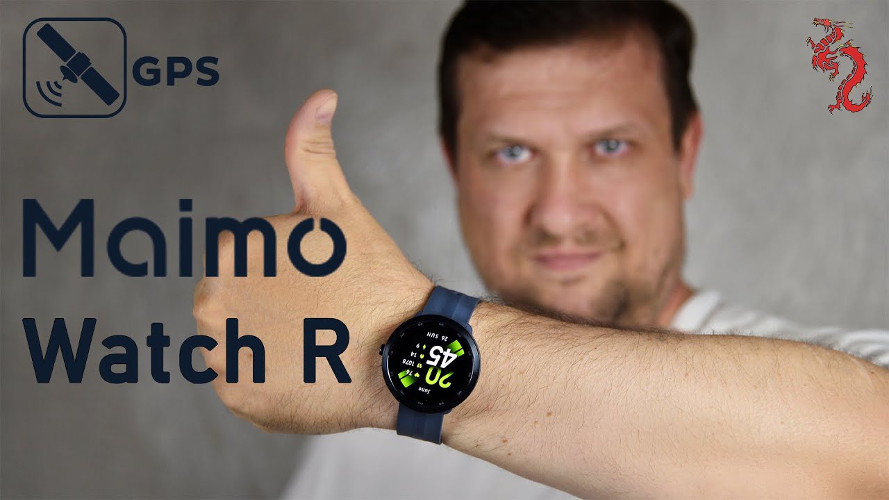 ШИКАРНЫЕ УМНЫЕ ЧАСЫ с GPS от 39$ //Обзор Maimo Watch R