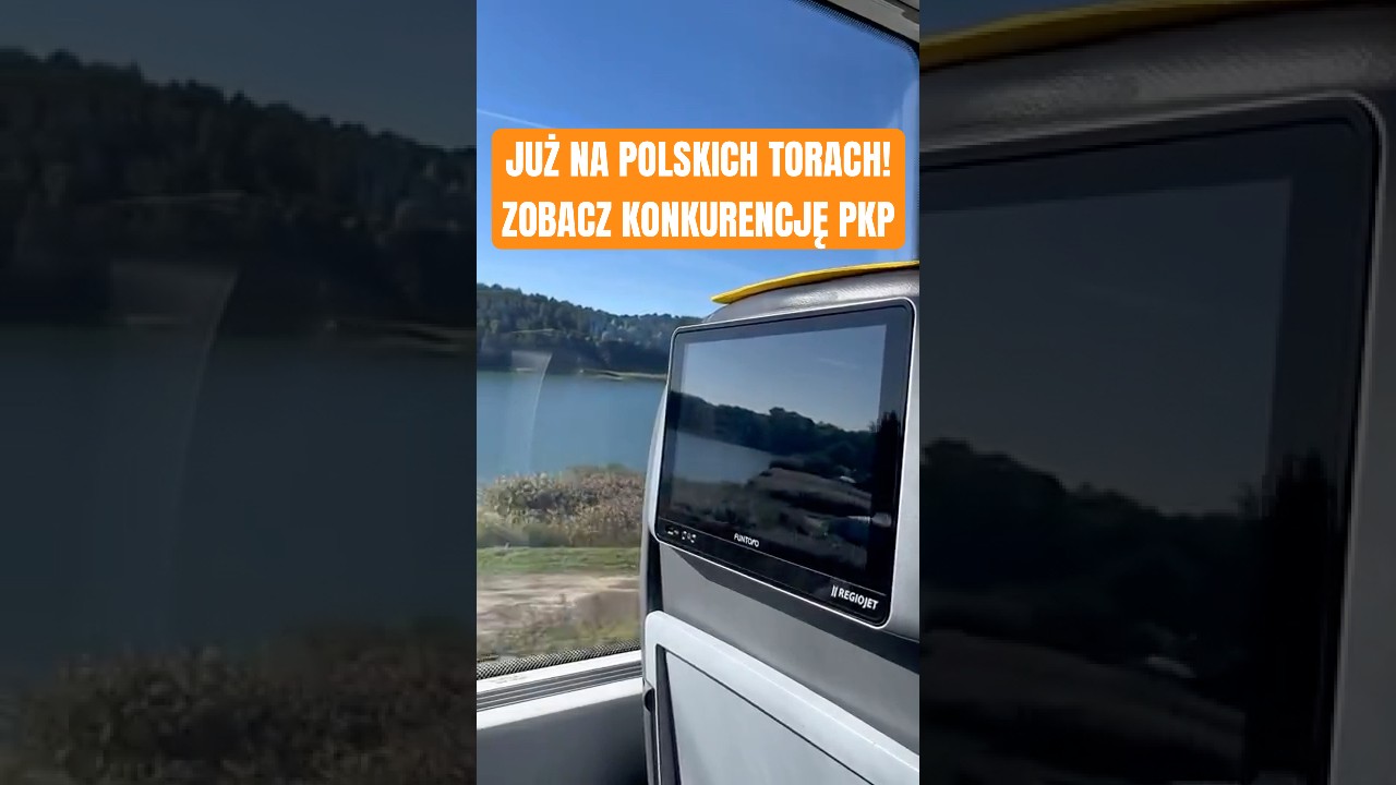 Zobacz konkurencję PKP - wystartował czeski RegioJet❗️