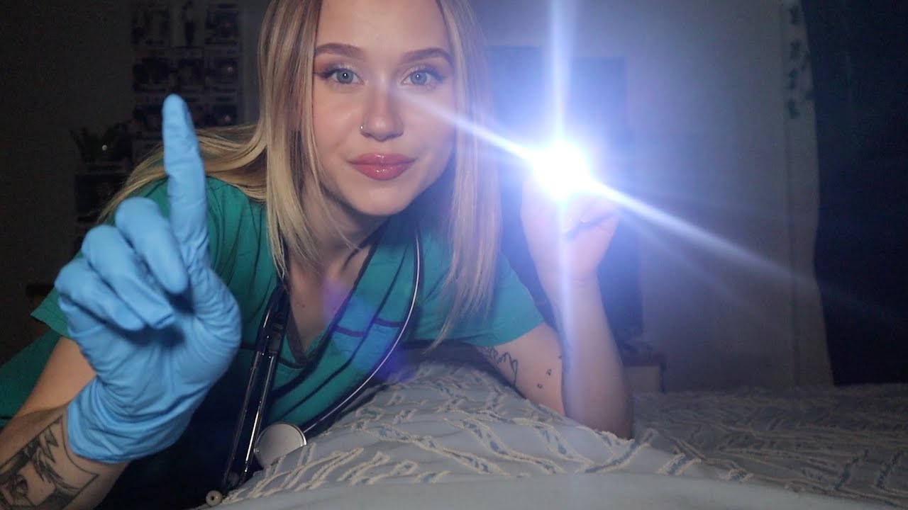 ASMR Full Body Cranial Nerve Exam