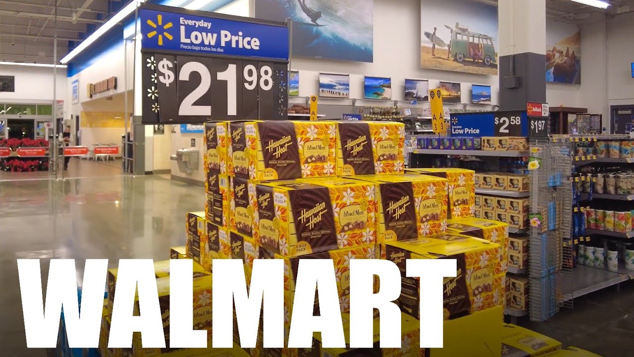 【4k 60fps】HAWAII SHOPPING at Hawaii Walmart Waikiki Honolulu, Hawaii 2022
