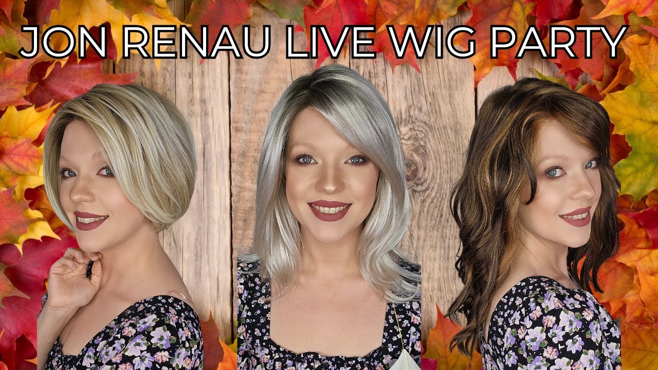 Jon Renau Wig Party featuring NEW HD Collection & 30+ styles and colors! Wig Collection Try On!