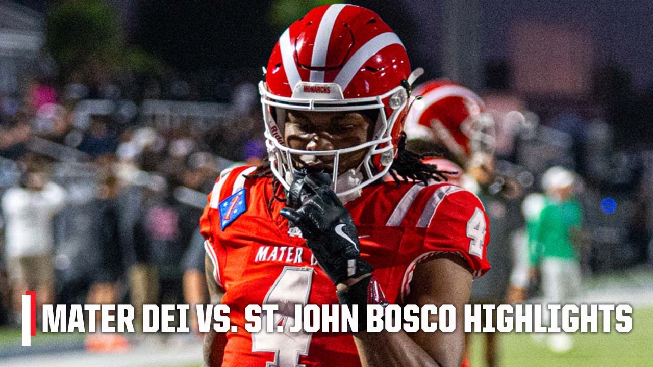 Mater Dei (CA) vs. St. John Bosco (CA) | Full Game Highlights | SC Next Showcase