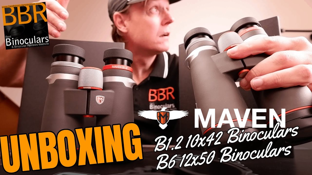 Maven B1.2 10x42 & Maven B6 12x50 Binoculars  - Unboxing & First Impressions