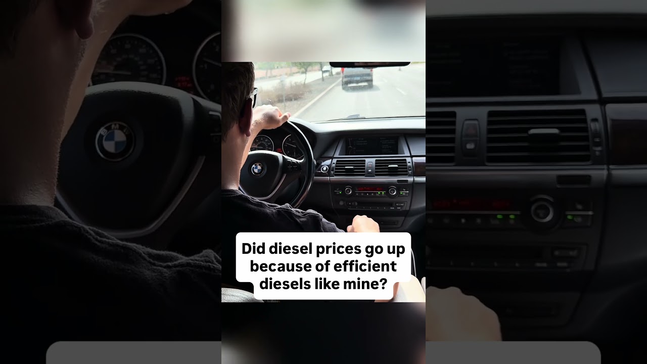 Did Efficient Diesels Actually Ruin Diesel Prices? ⛽️ #shorts