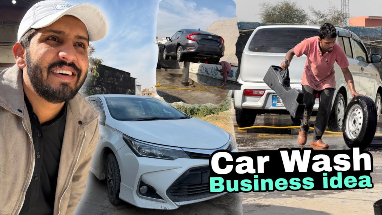 Car Wash Business Idea in Pakistan 😍 | Manzoor Tabassum