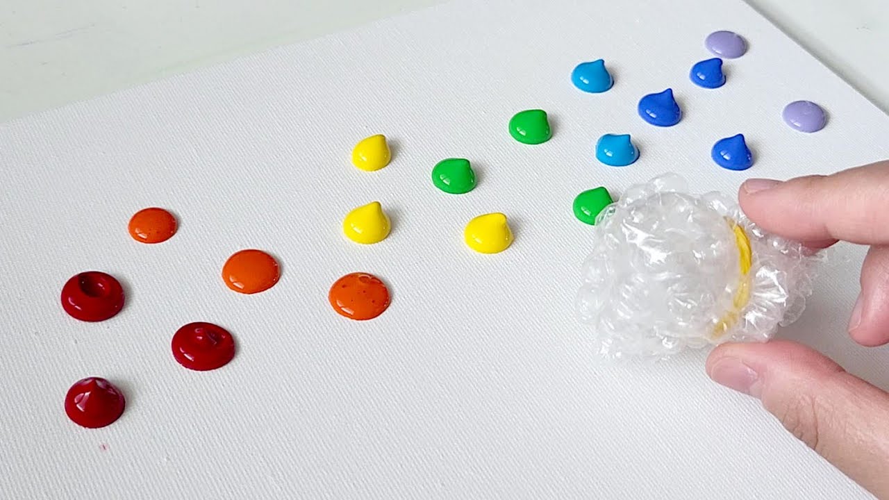 Пейзаж / Акриловая техника рисования для всех