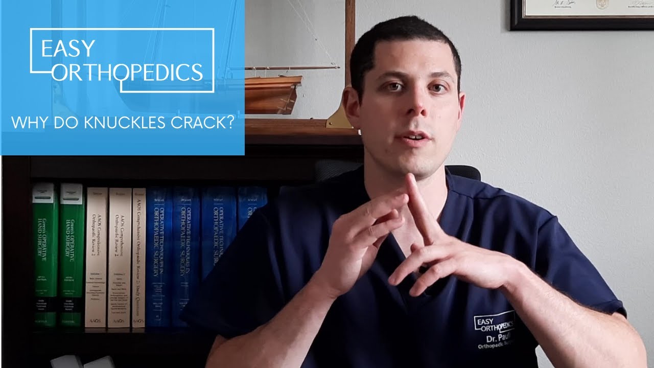 Why do knuckles crack?