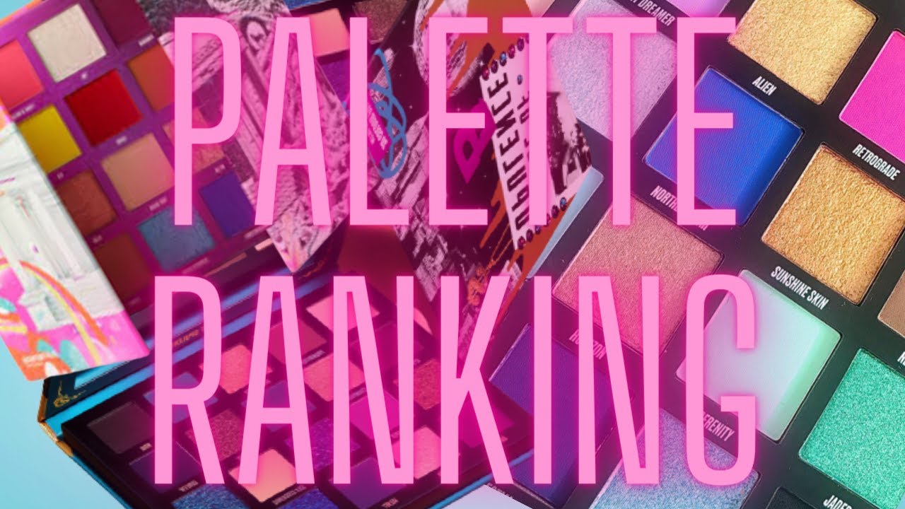RANKING All My Beauty Bay Palettes!