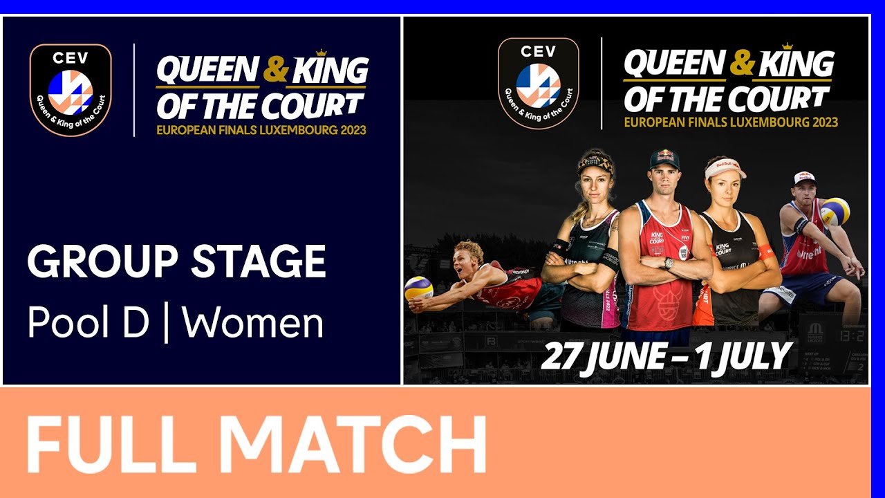 Full Match | Women's Group Stage - Pool D | CEV Queen & King of the Court 2023