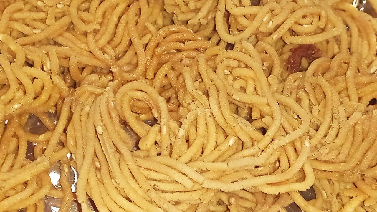 బియ్యం పిండితో పుట్నాల పొడి తో జంతికలు😋
