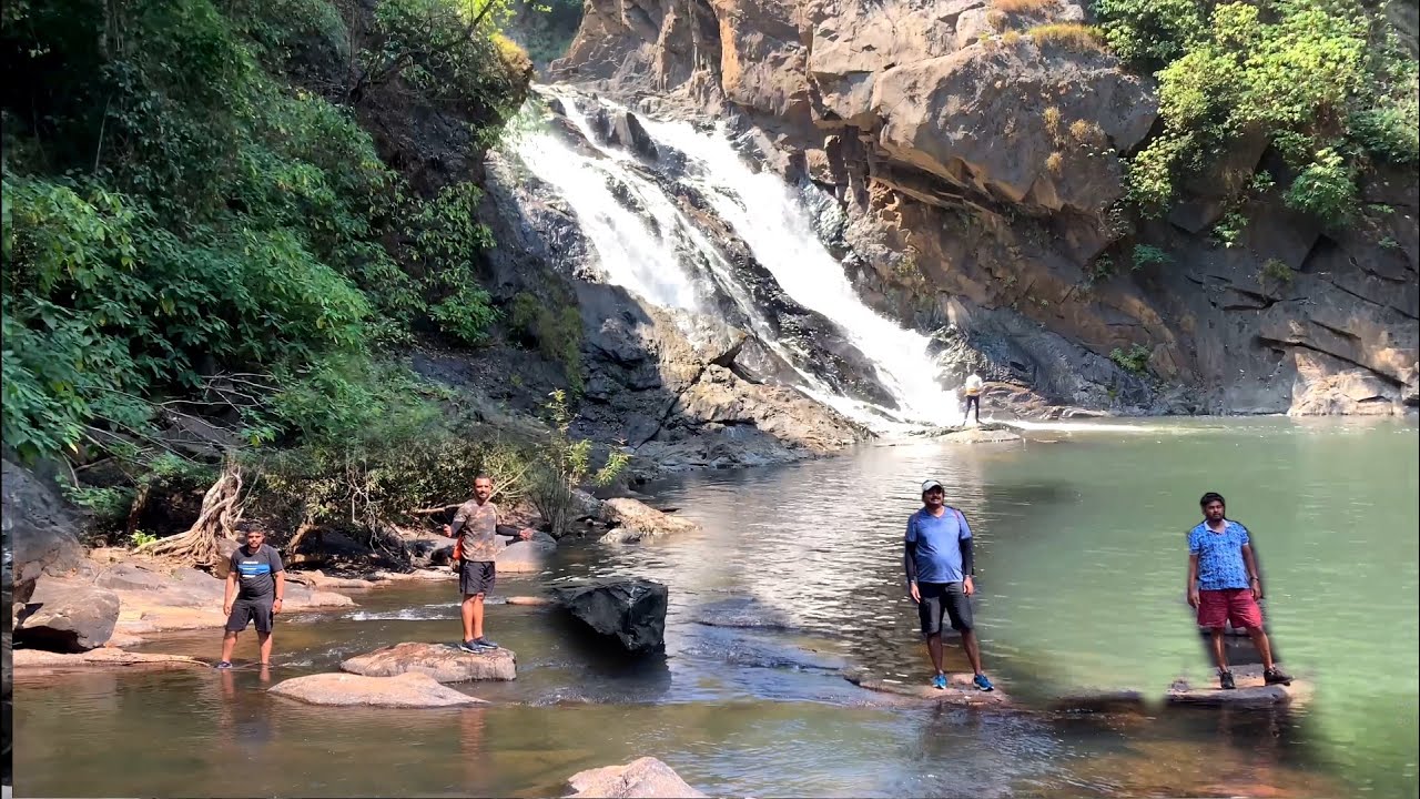 2022 Feb 12 Mukthi hole Falls Trekk | ಮುಕ್ತಿ ಹೊಳೆ ಜಲಪಾತ | Hosagodu Falls Trekk.