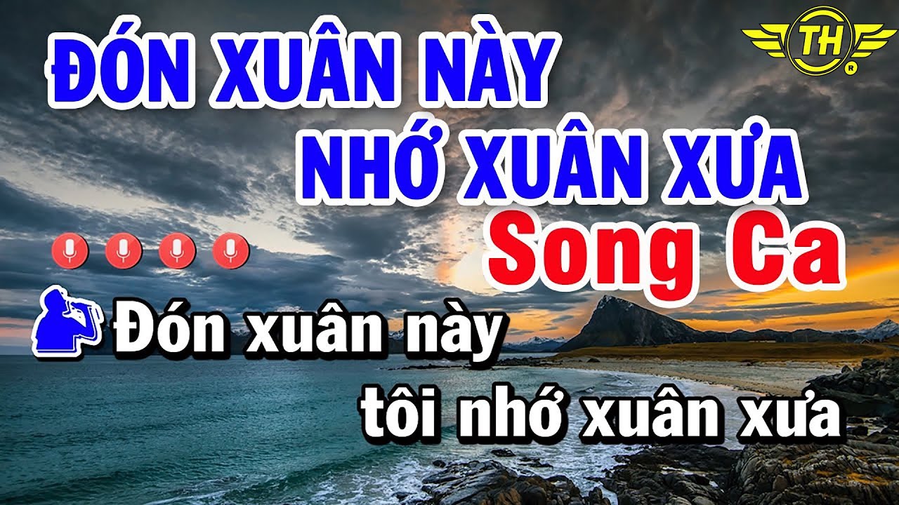 Đón Xuân Này Nhớ Xuân Xưa Karaoke Song Ca | Beat Mới Dễ Hát Âm Thanh Chuẩn | Trọng Hiếu