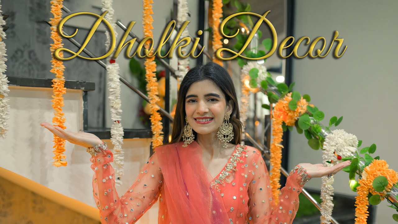 Dholki Decor at home