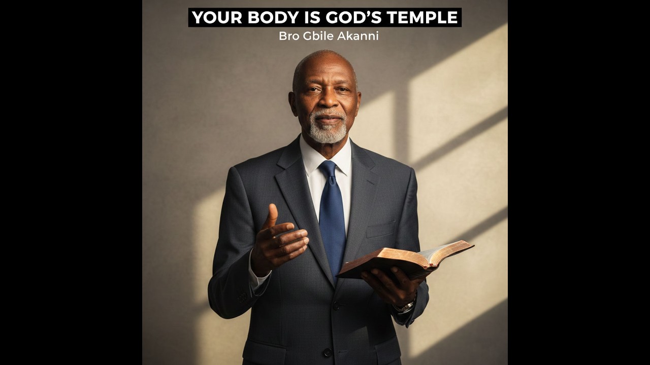 Your Body Is God’s Vessel – Dress Well & Live Right | Bro Gbile Akanni