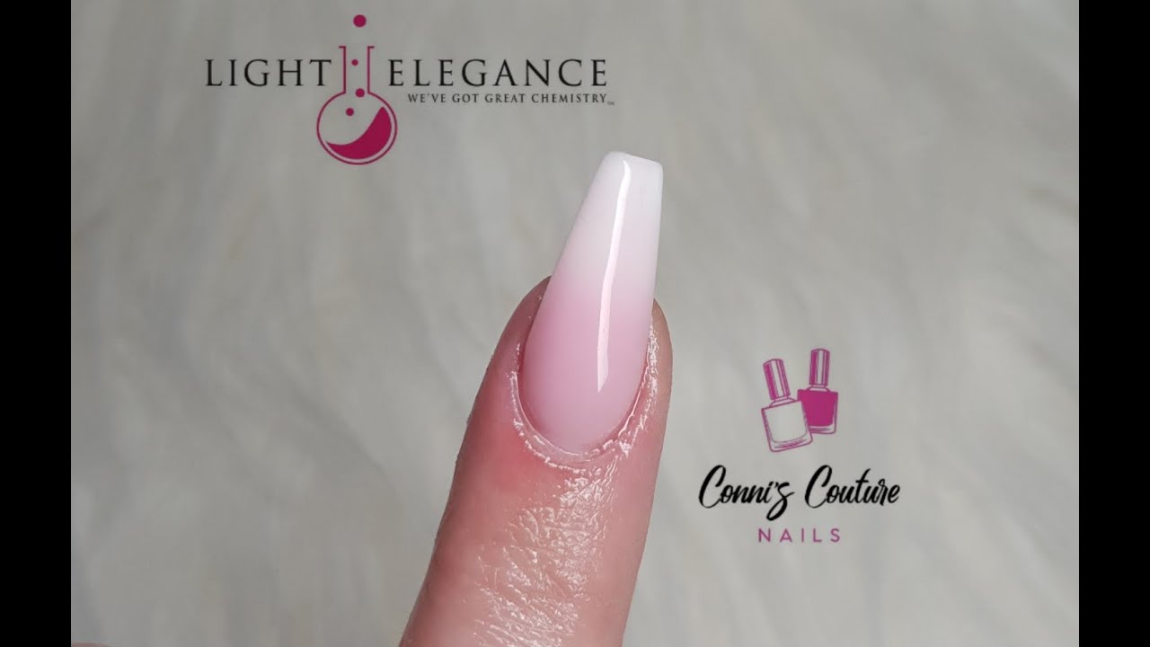 Light Elegance Baby Boomer | Hard Gel French Fade Tutorial | Watch me work