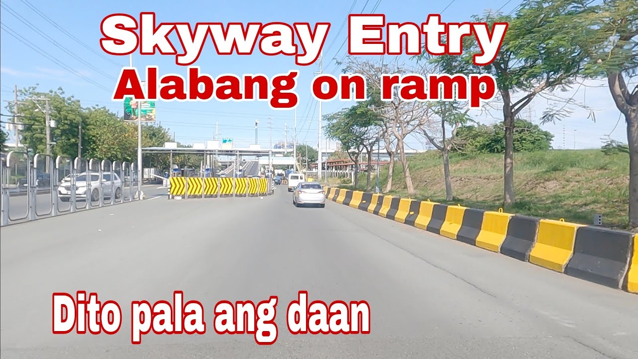 ALABANG to QUEZON AVENUE via SKYWAY.Dito pala ang daan.