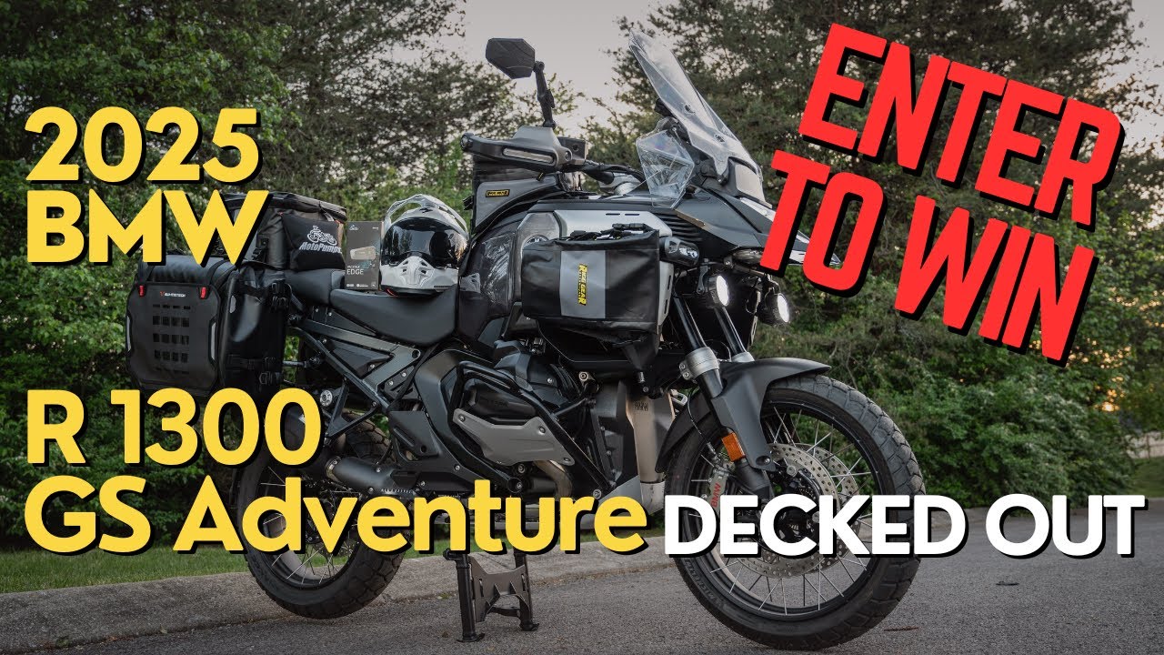2025 BMW R1300 GS Adventure BUILD OUT | ENTER TO WIN | RoadRUNNER Sweepstakes