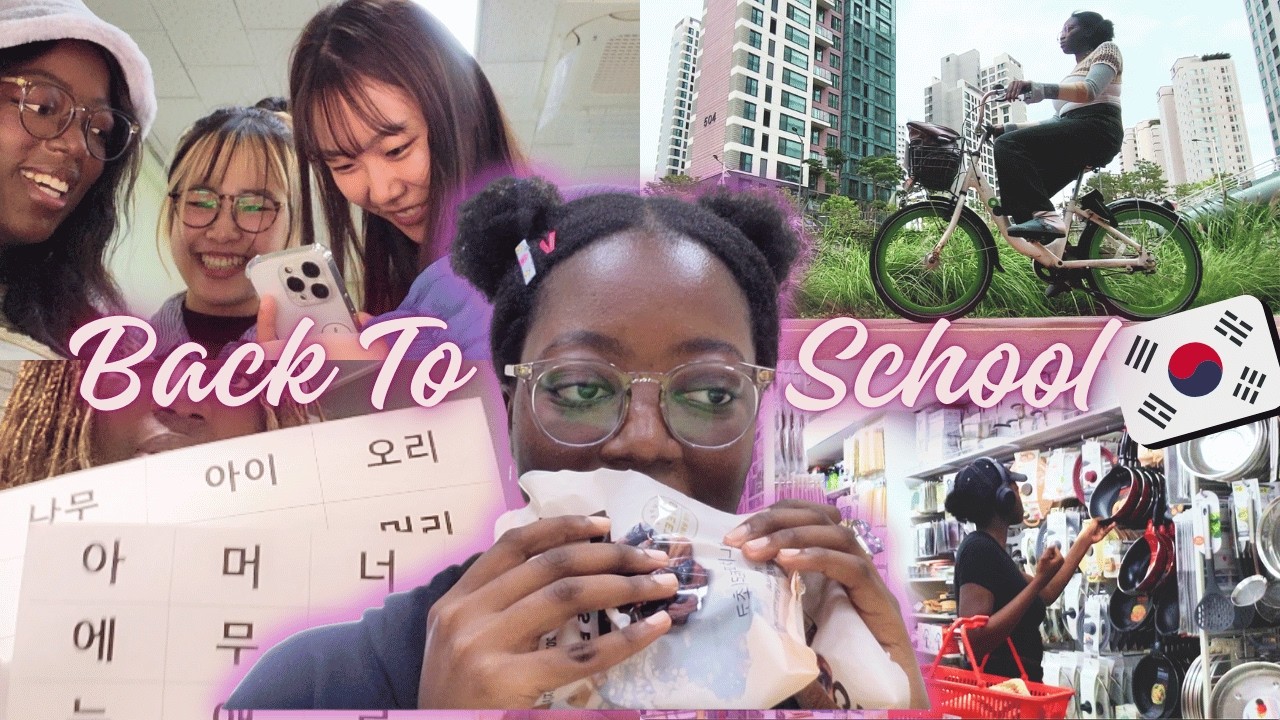 A Black girl’s SHOCKING first week of UNIVERSITY IN KOREA🥀 … I didn’t expect THIS 😭🇰🇷