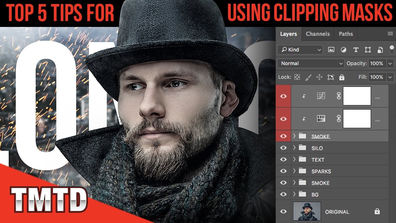 Photoshop Tutorials: Top 5 Tips for Using Clipping Masks