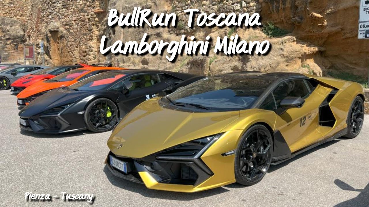 Bull Run Lamborghini | Toscana 13-15 Giugno 2025