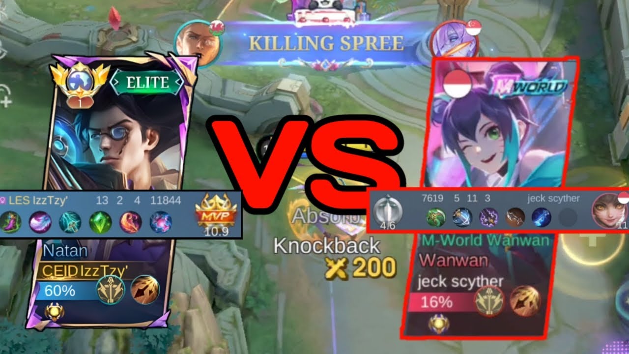 NATAN VS WAN WAN DI GOLD LANE - BEST BUILD NATAN GOLD LANE - NATAN NO COUNTER WAN WAN DAPAT SILVER