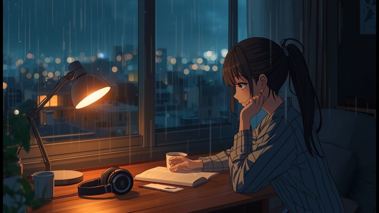 Late Night LoFi 🌙 Calm Beats for Study and Focus