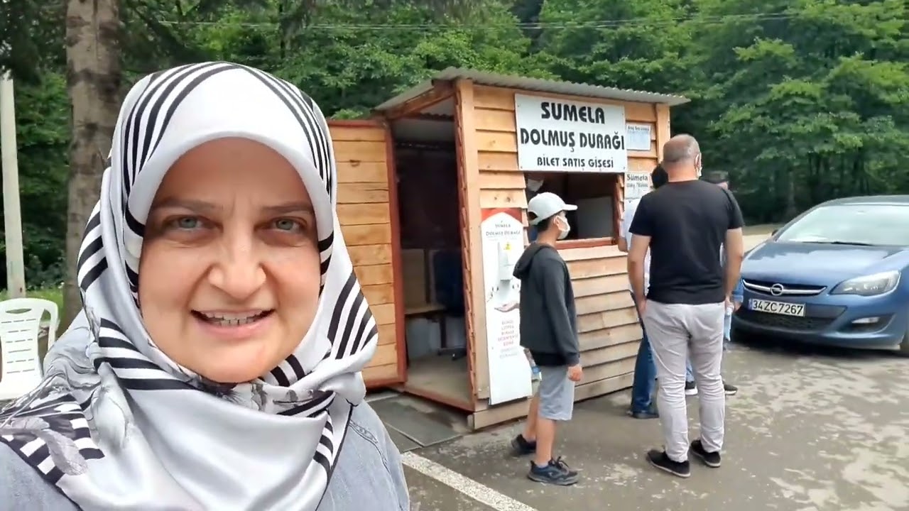 SÜMELA MANASTIRI GİRİŞİ / SÜMELA  MANASTIRI YOLU / TRABZON TÜRKİYE