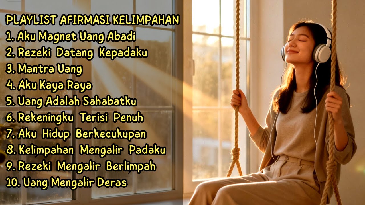 FULL ALBUM TERBARU Lagu Afirmasi Uang Mengalir Deras, Mantra Uang, Lagu Afirmasi Positif *29