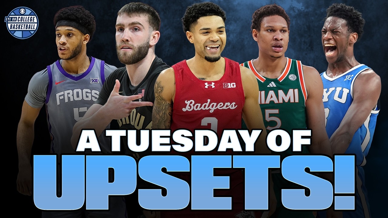 Purdue walks in to Pinnacle Bank; Wisconsin beats Illinois; UNC & Iowa St. UPSET; CBB Tuesday recap