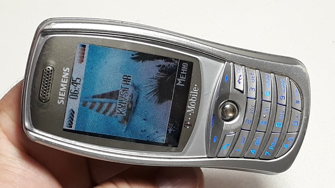 Siemens ST60 T-Mobile retro phone. Ретро телефон из Германии