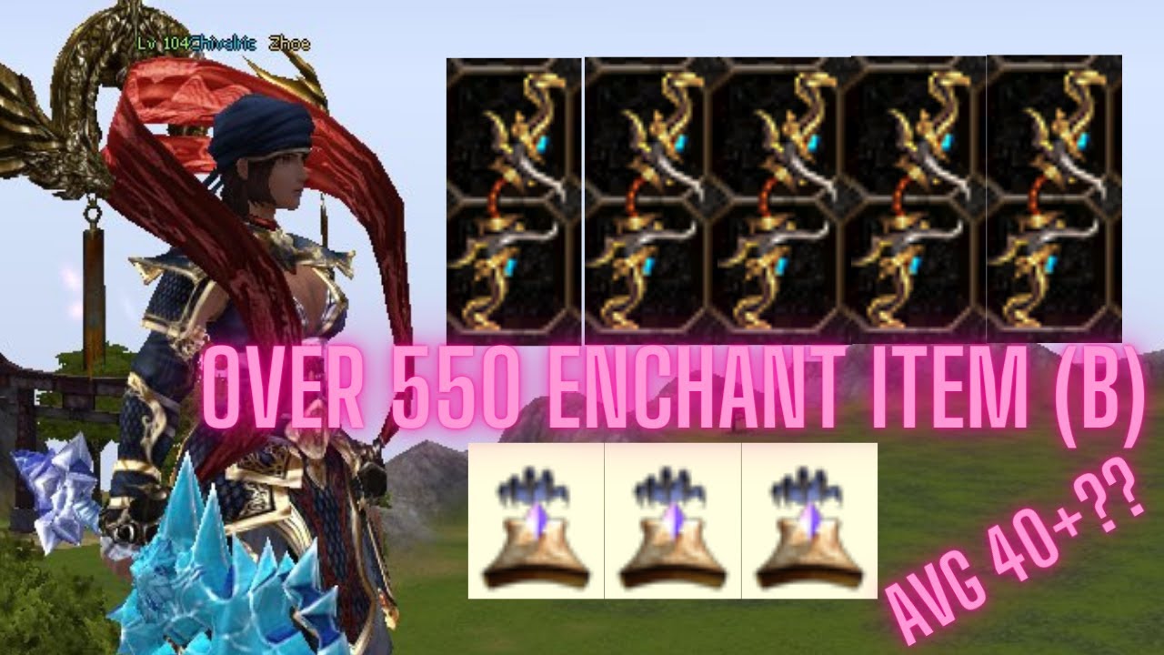 #6 OVER 550 ENCHANT ITEM (B) ON ZODIAC BOWS !😮😮😮