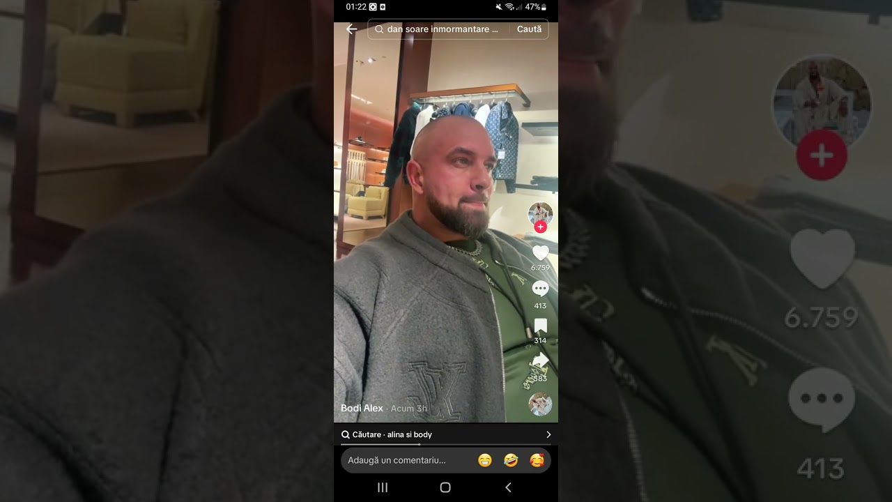 Alex Bodi face referire la sotia lui Dan Soare