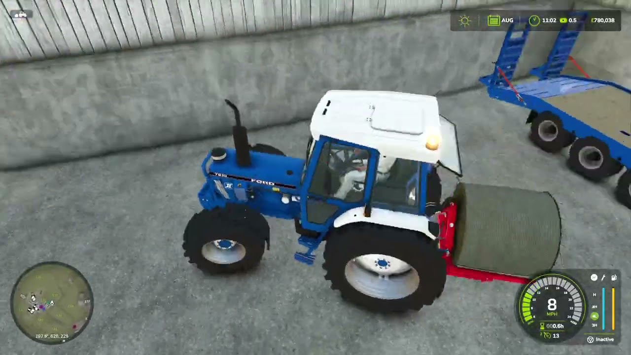 FS25 FIELDS OF TYRONE #16 | DRAWING BALES IN THE MIGHTY 7810!