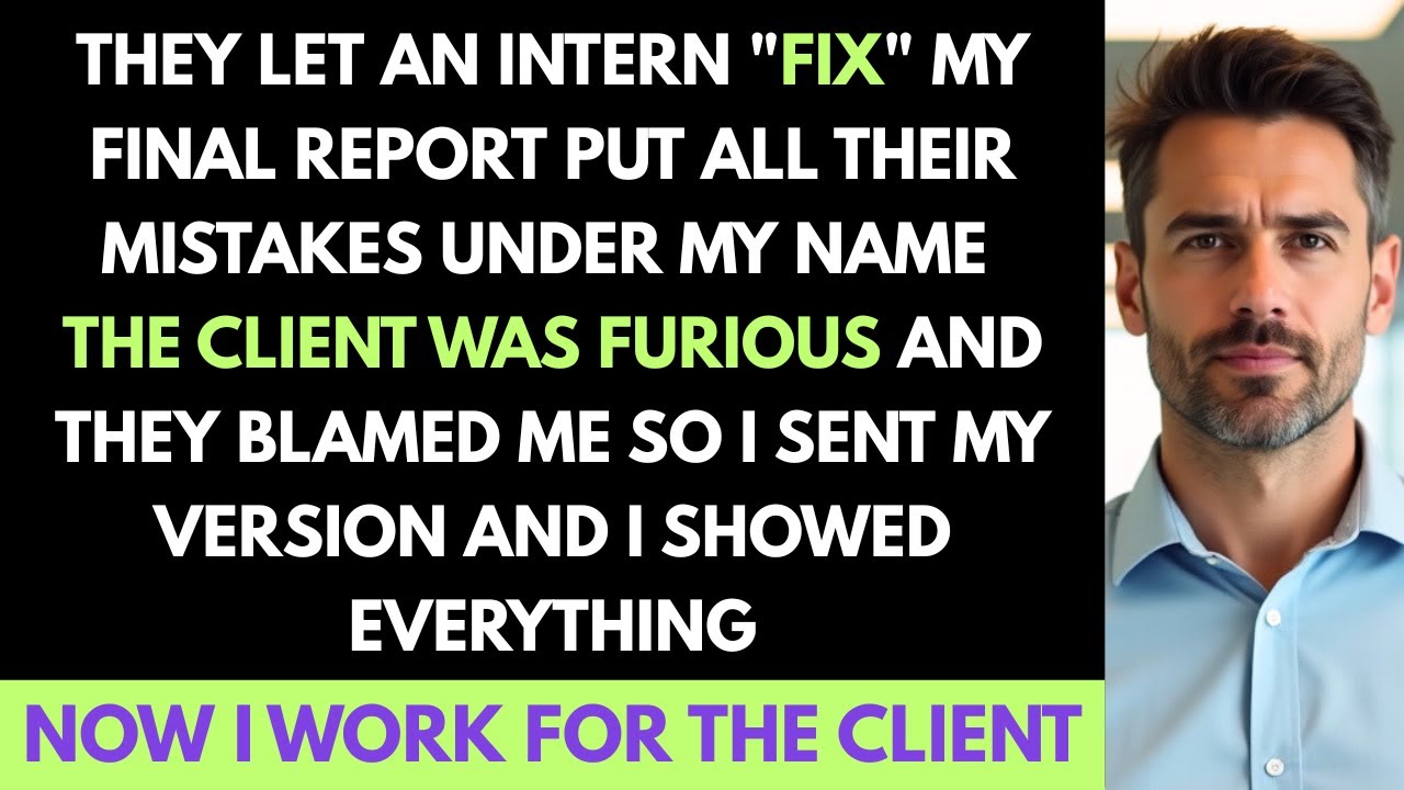 They Let an Intern Edit My Final Report. So I Let the Client See the Unfiltered Version…