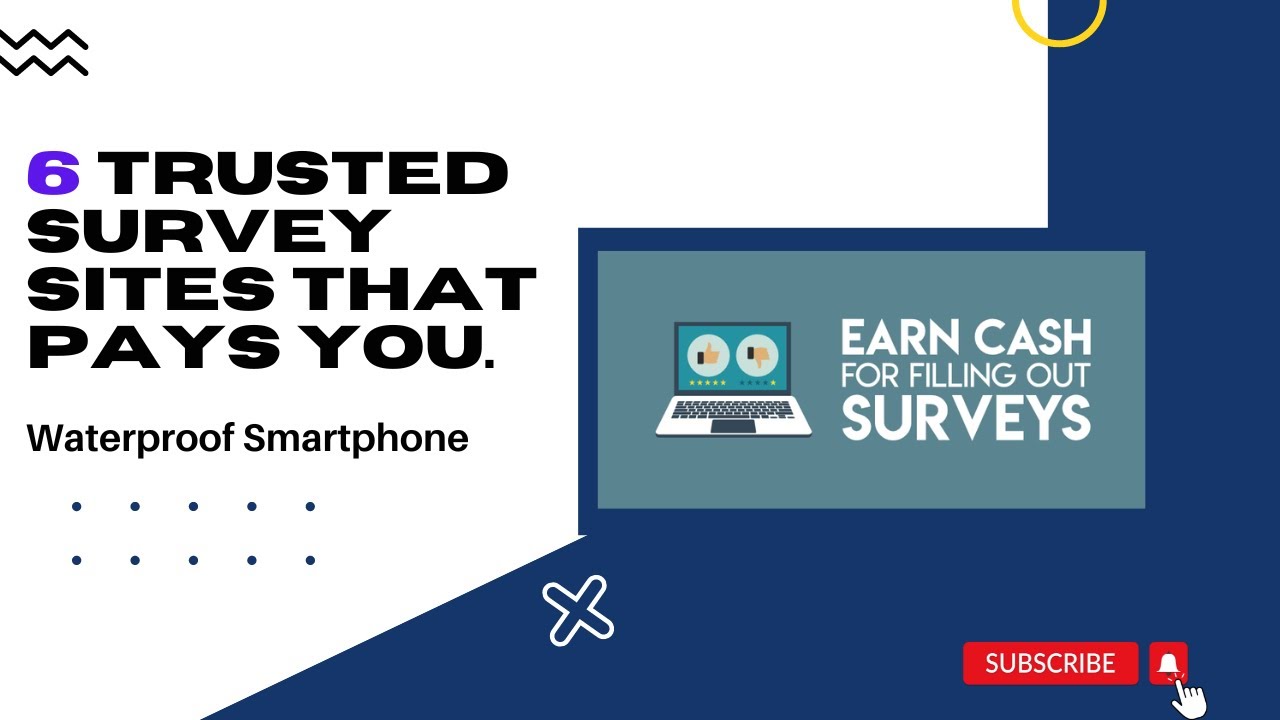 6 trusted survey sites that pays you.