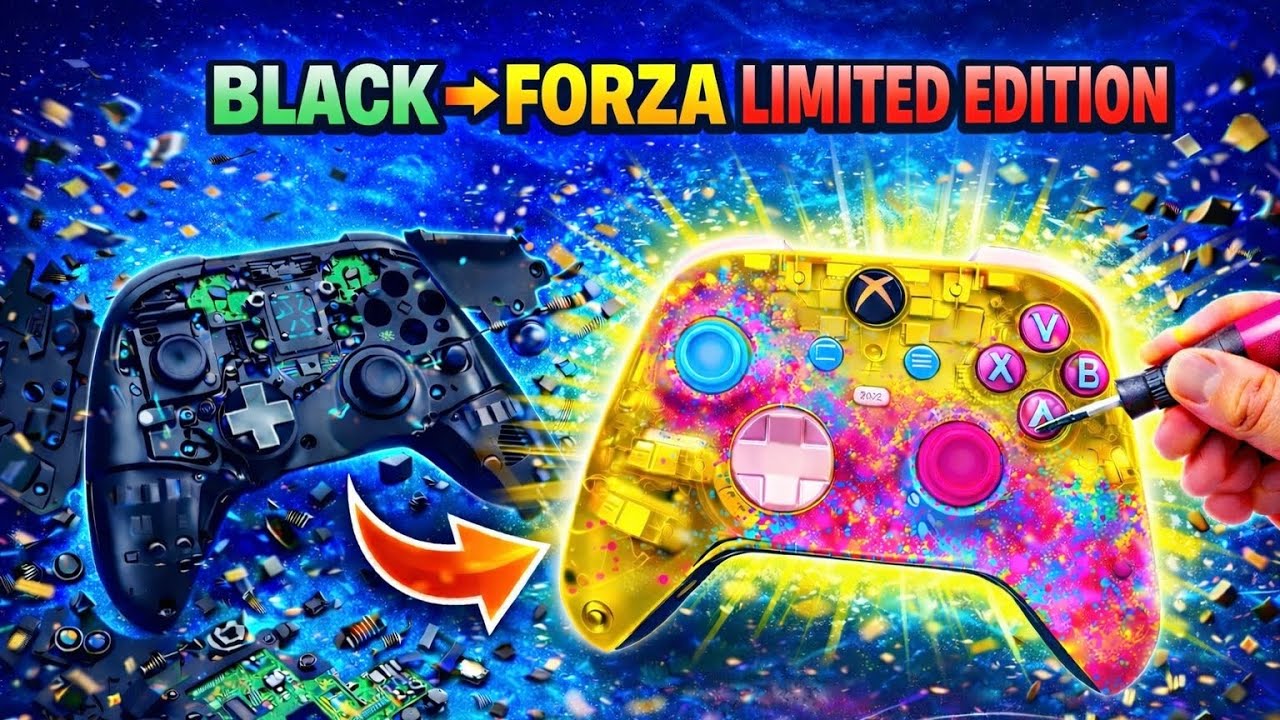Forza Horizon 5 Limited Controller Replica for $30 – Xbox DIY Mod