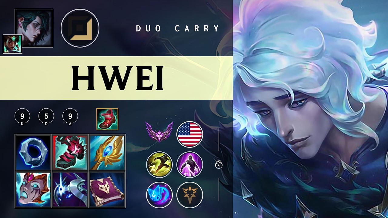 Hwei Carry vs Katarina - NA Master Patch 26.03