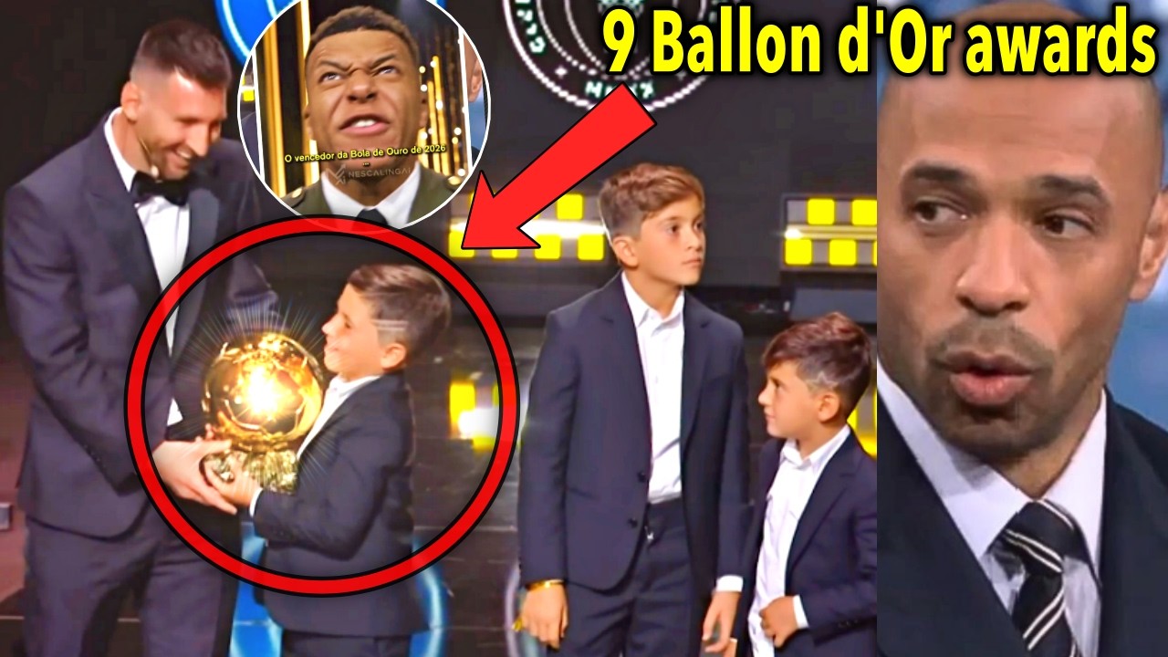 Thierry Henry's UNBELIEVABLE Reaction to the 26 Ballon d'Or... Messi is...!