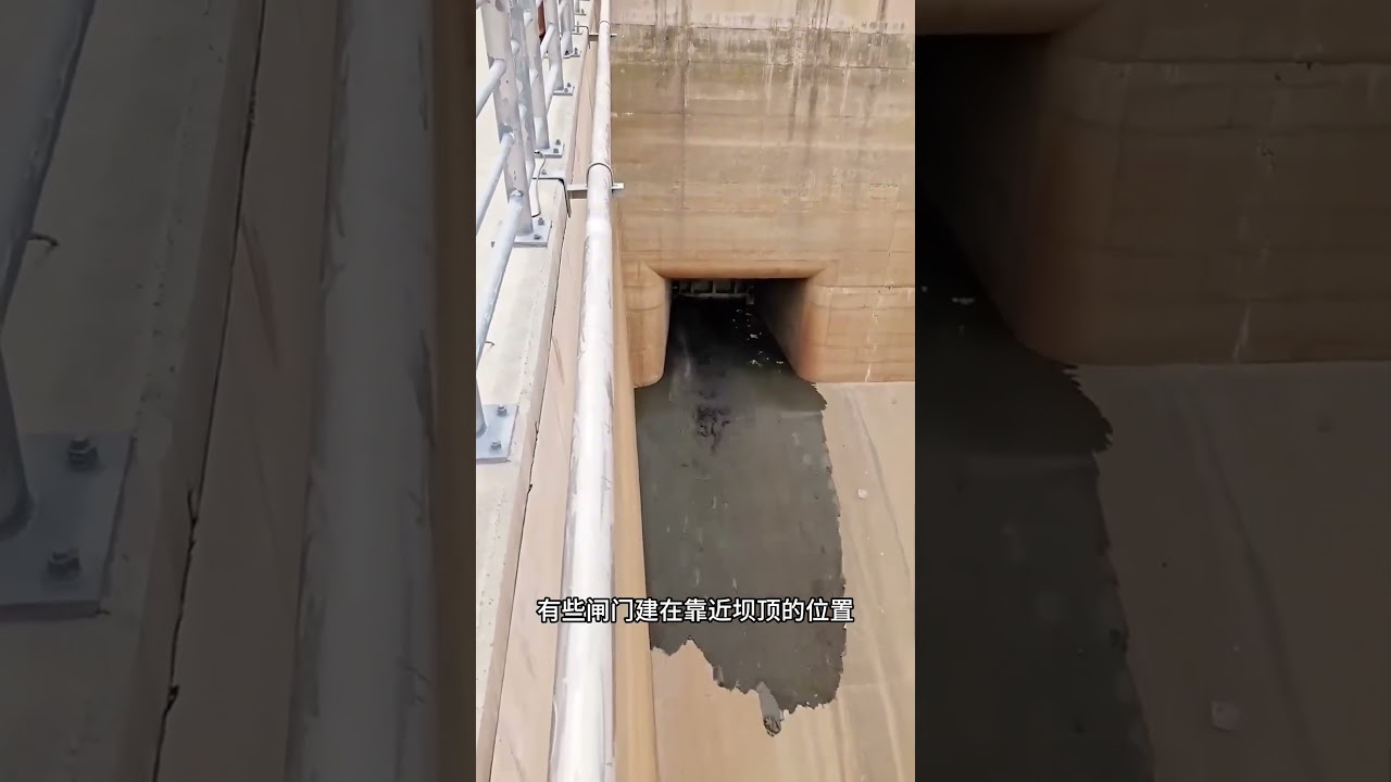 Dam Floodgates Opening 💧 Water Release #Dam #Flood