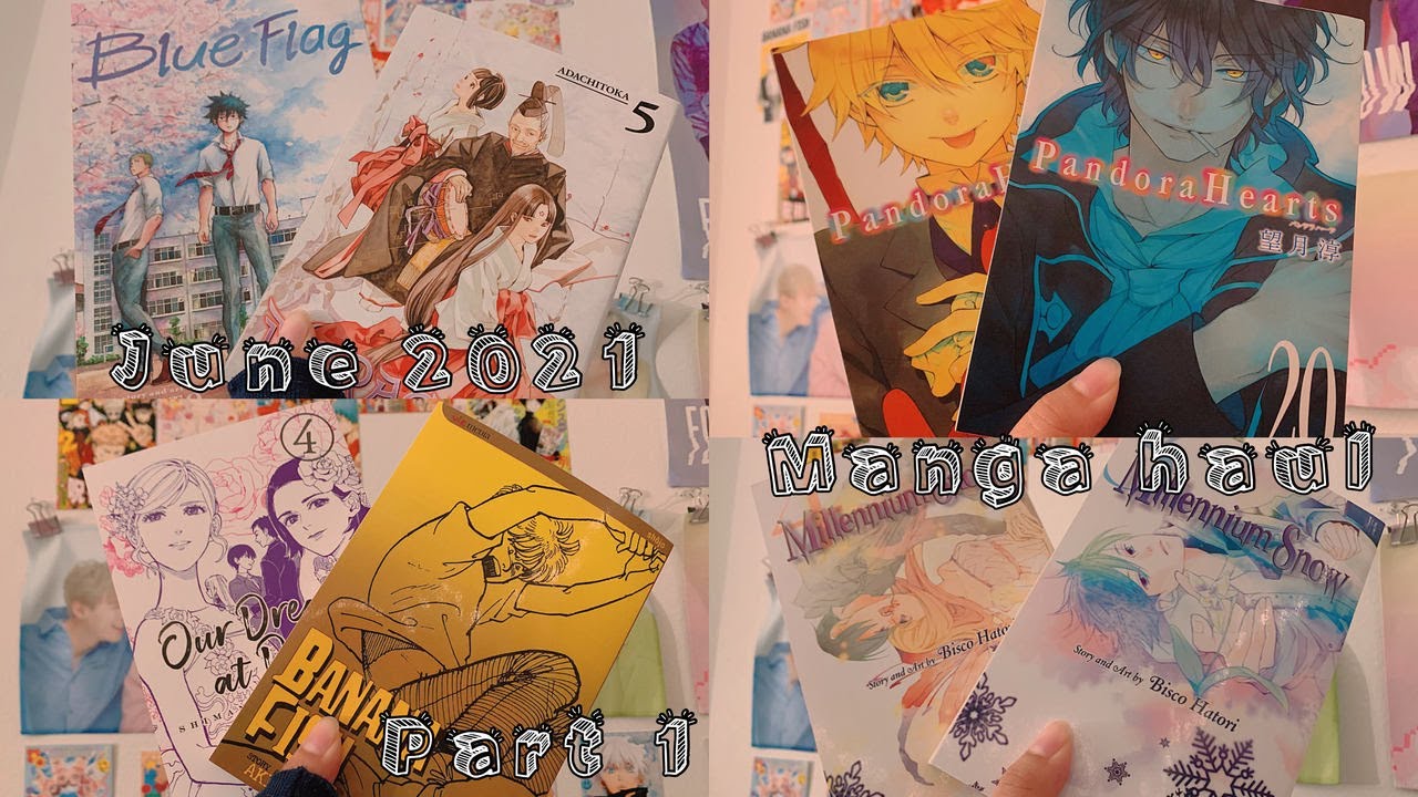 manga haul || june 2021 || 250+ volumes 📦 || part 1
