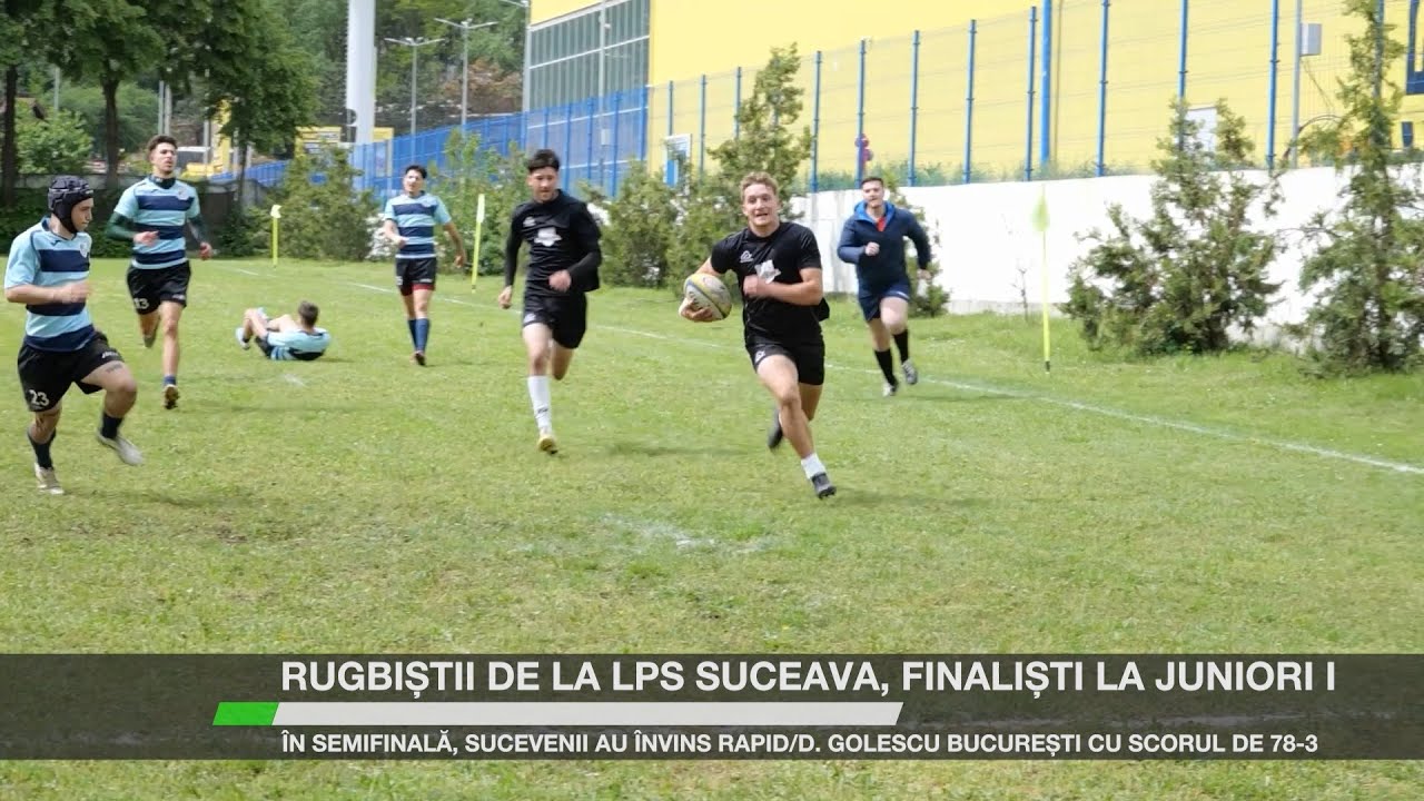 Rugbiștii de la LPS Suceava, finaliști la Juniori I