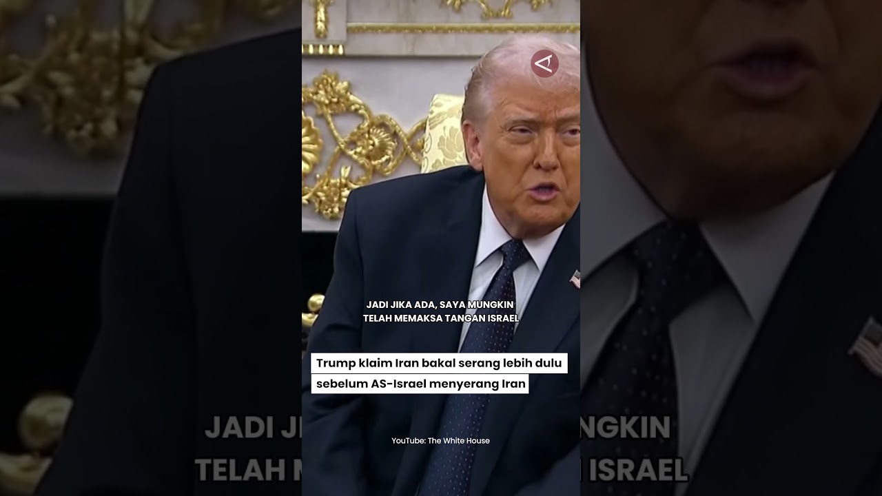 Trump klaim Iran bakal serang lebih dulu sebelum AS-Israel menyerang Iran