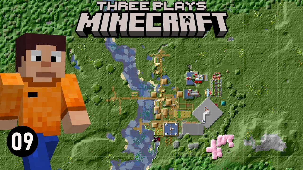 Three Plays Minecraft: Episode 09 - Spring Terrain
