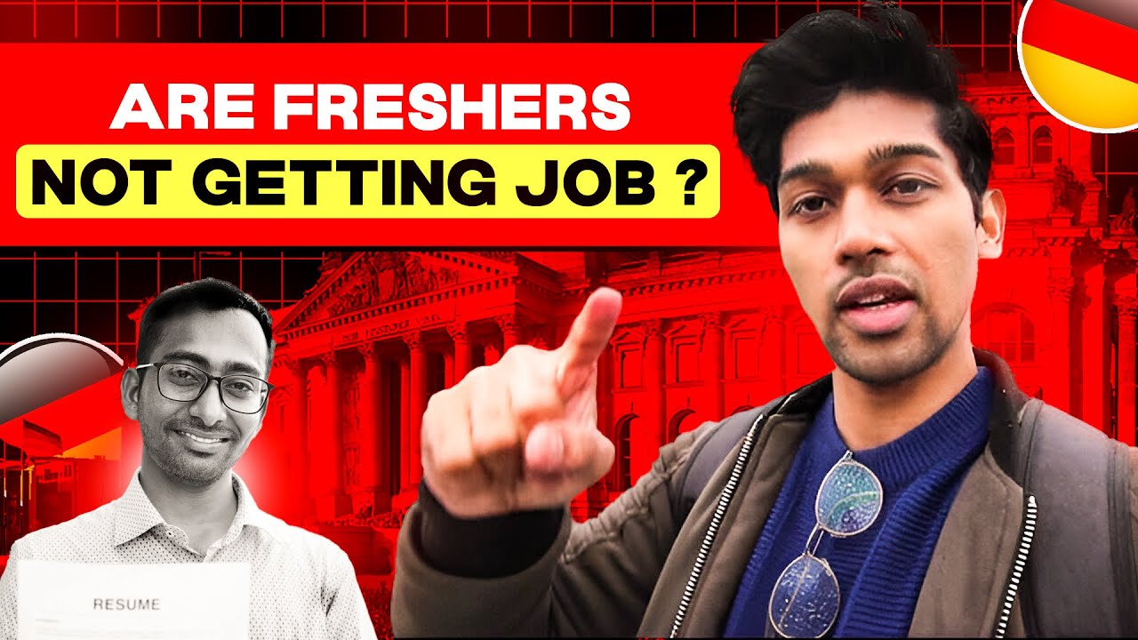 FRESHER STUDENTS ARE NOT GETTING JOB IN GERMANY 🇩🇪 ? Or it’s not true ?