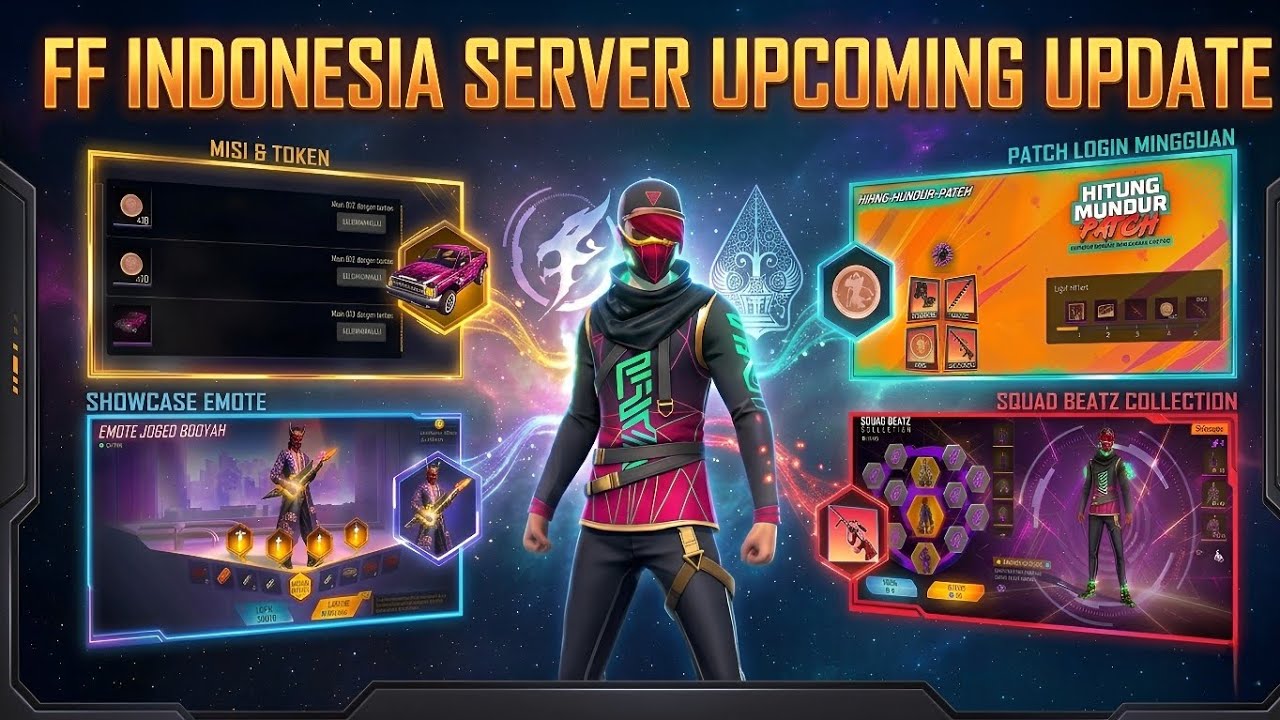 FF Indonesia Server: New Token Ring, Magic Box, Upcoming Missions, Rewards