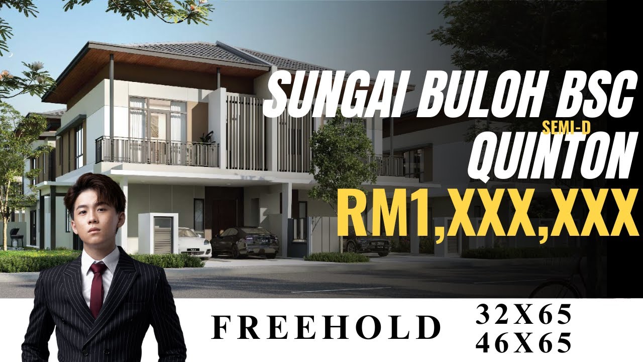 Quinton Residence Double Storey Semi-D @ Sungai Buloh Bandar Seri Coalfields