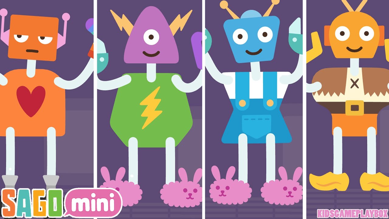 Sago Mini Robot Party - Best Game for Kids - iPhone/iPad/iPod Touch