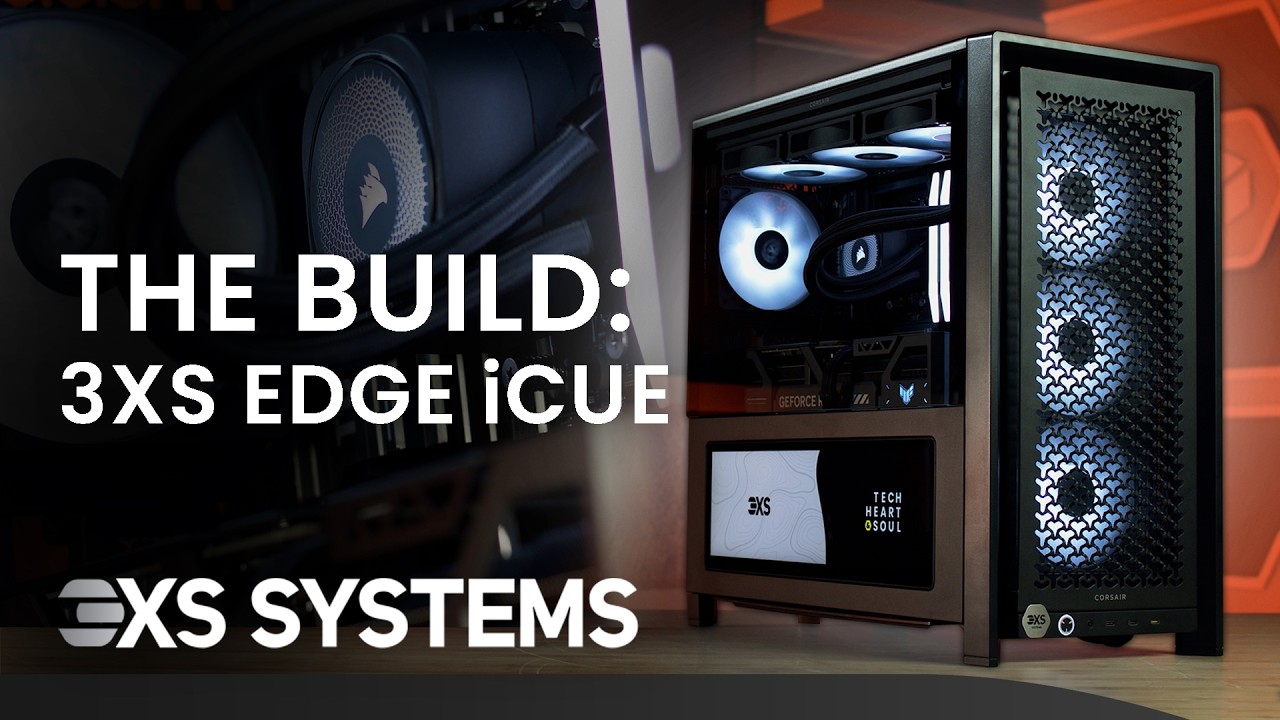 The Build | 3XS Edge iCUE | Corsair Frame 4000D LCD | ASUS GeForce RTX 5090 TUF