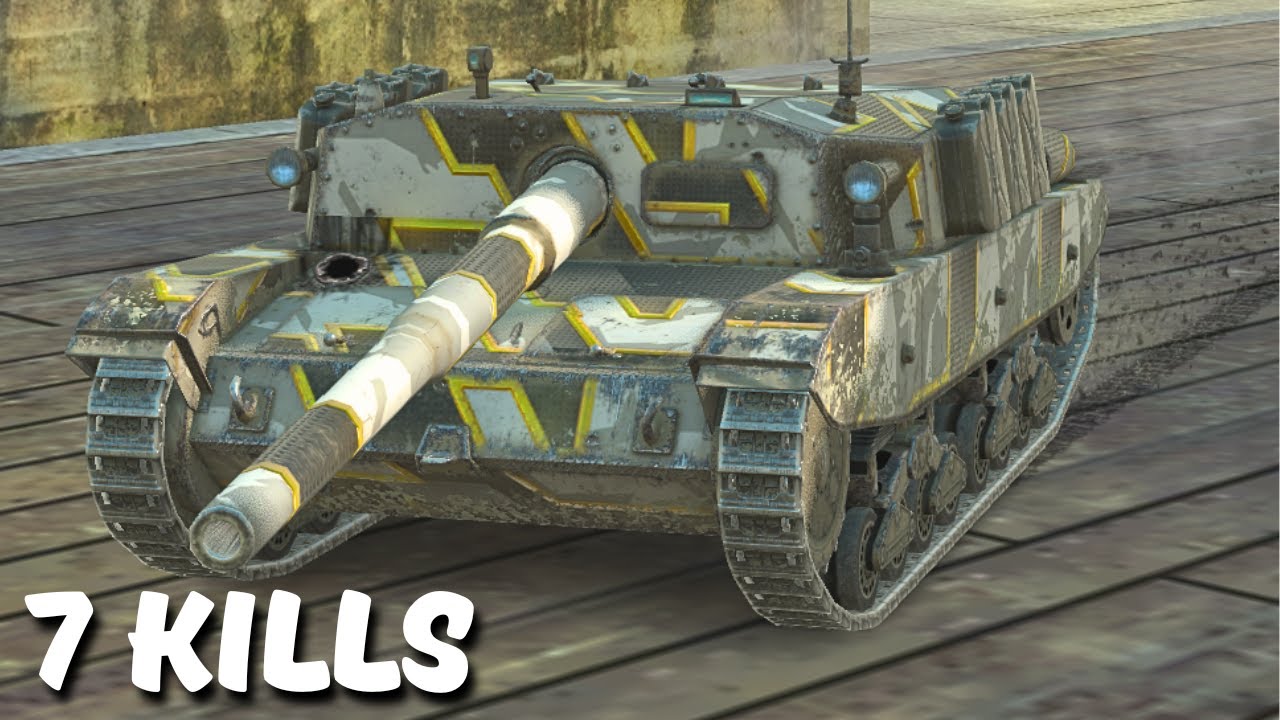 SMV M43 Bassotto - 7 KILLS | 4,2 K Damage, WoT Blitz Replay